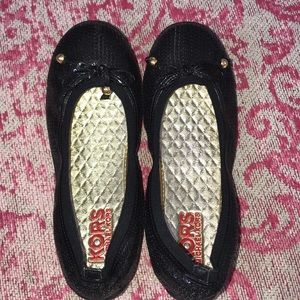 NEW Michael Kors Black Sequin Ballet Flats